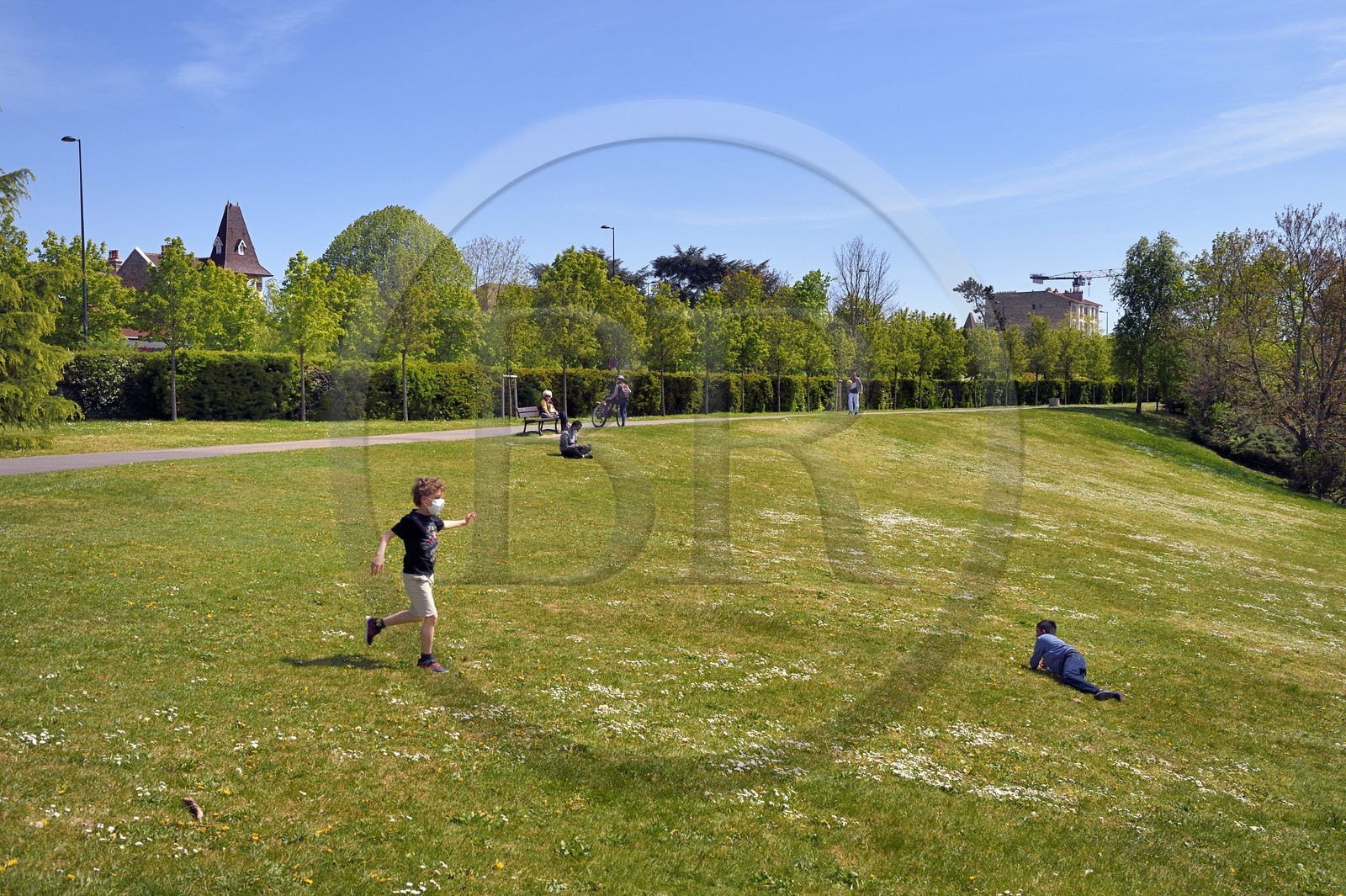France, Val-de-Marne (94), Champigny-sur-Marne, parc du Tremblay