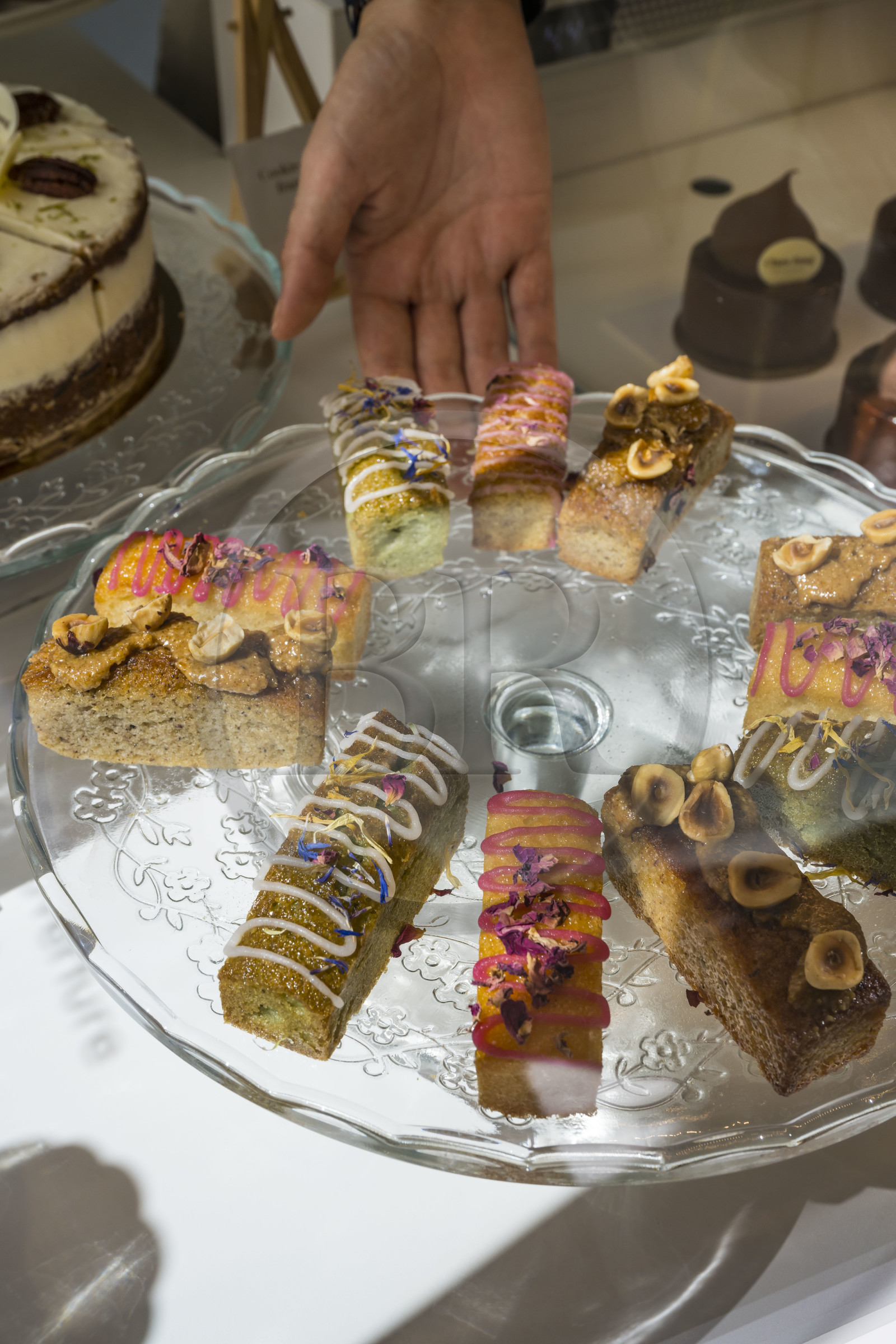 France, Hérault (34), Montpellier, centre historique appelé l'Ecusson, patisserie Clara Jung