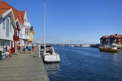 Suède, Västra Götaland, port de Smögen