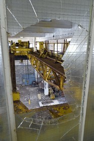 France, Var (83), Toulon, le mole des torpilles à la pointe de Pipady au coeur de la rade en attente de sa rehabilitation