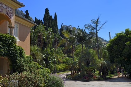 France, Alpes-Maritimes (06), Menton, quartier de Garavan, le jardin de Maria Serena