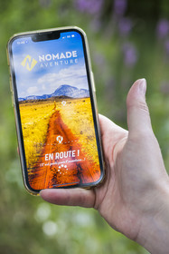 France, Deux-Sèvres (79), utilisation du logiciel de Nomade Aventure