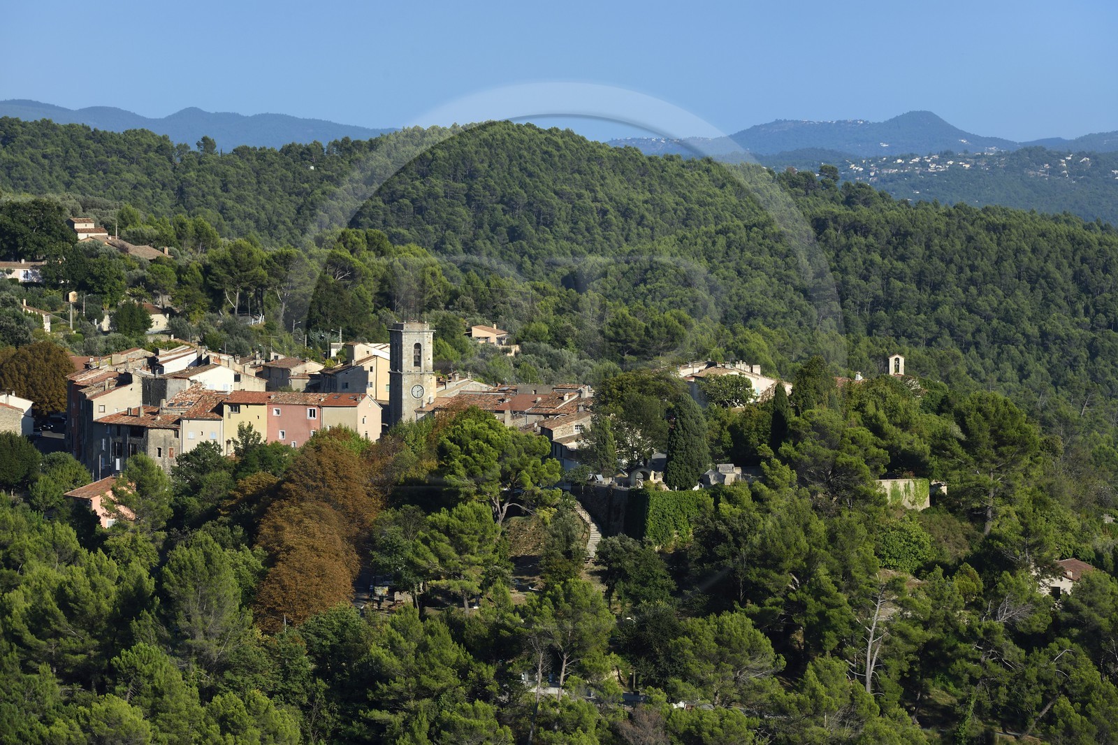France, Var (83), La Dracénie, village de Claviers