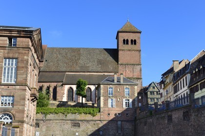 France, Bas-Rhin (67), Saverne, l'église Notre-Dame-de-la-Nativité