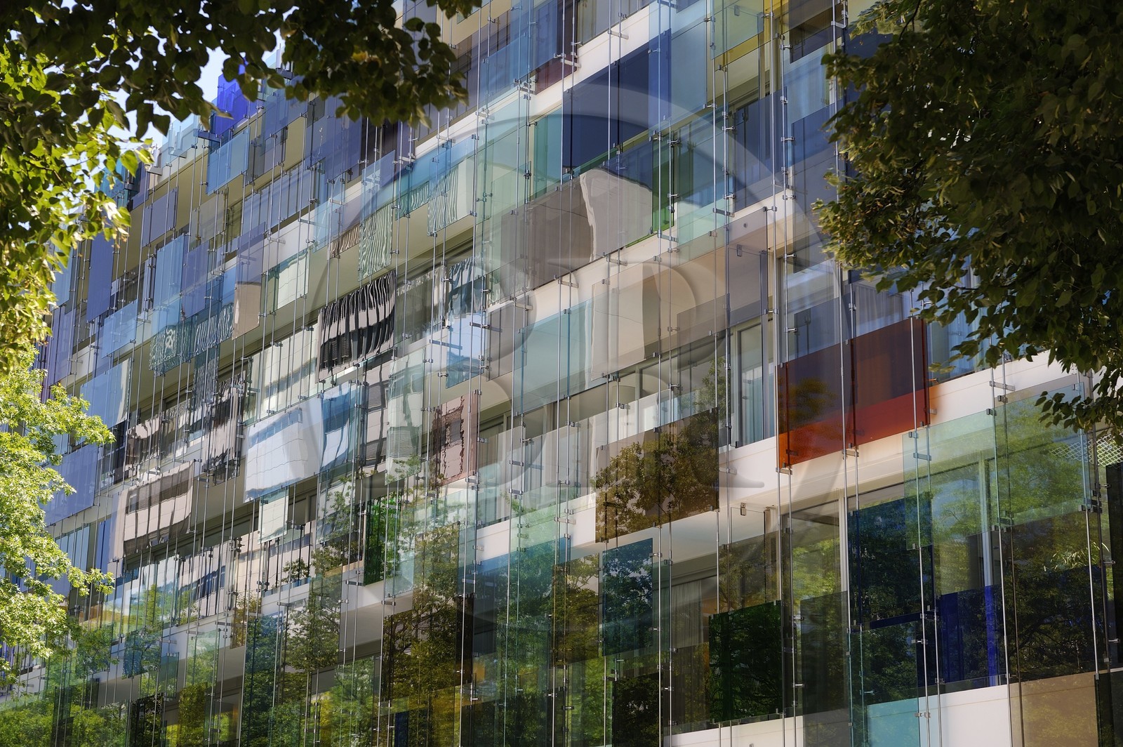 Suisse, Bâle, le Campus Novartis, batiment des architectes Diener & Diener