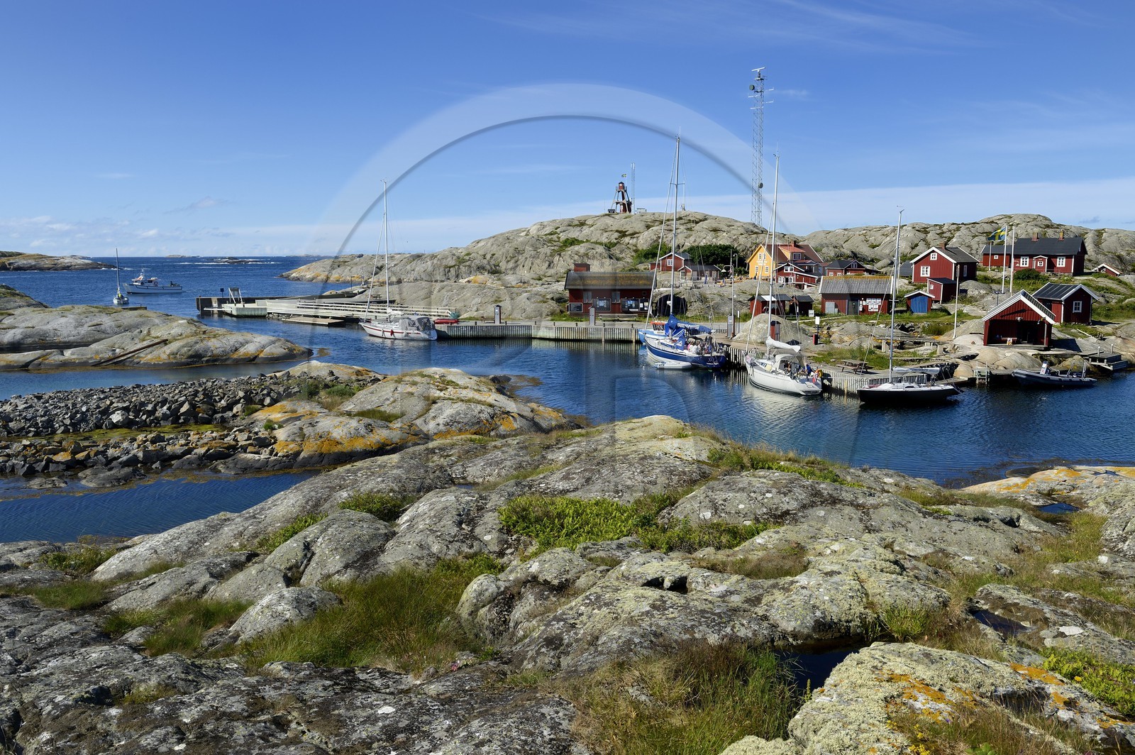 Suède, Västra Götaland, Väderöarna (iles météo) au large de Fjällbacka
