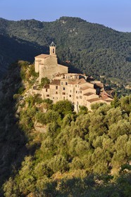 France, Alpes-Maritimes (06), le village perché de Peillon