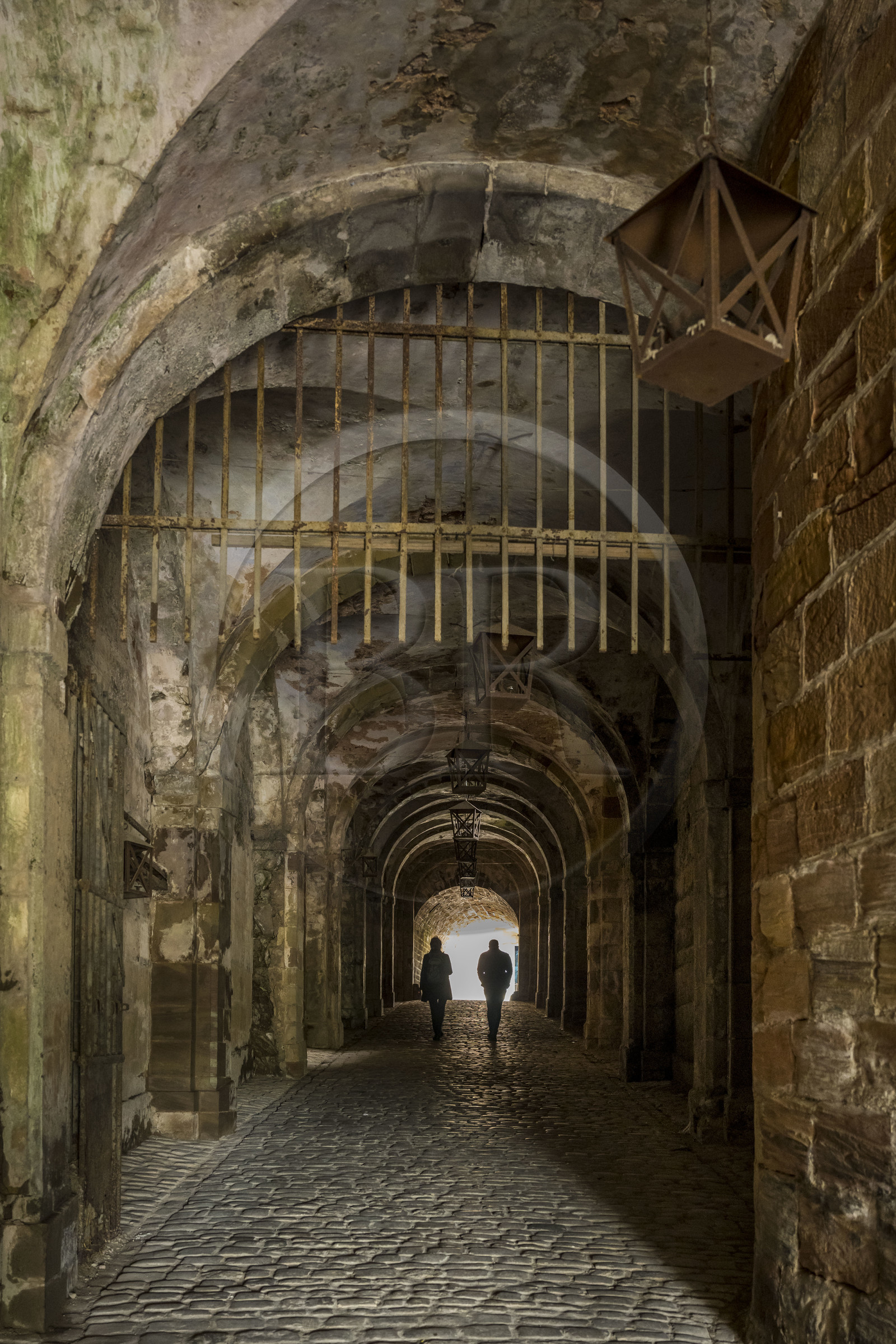 France, Moselle (57), Parc régional des Vosges du nord, Bitche, la citadelle fortifiée par Vauban