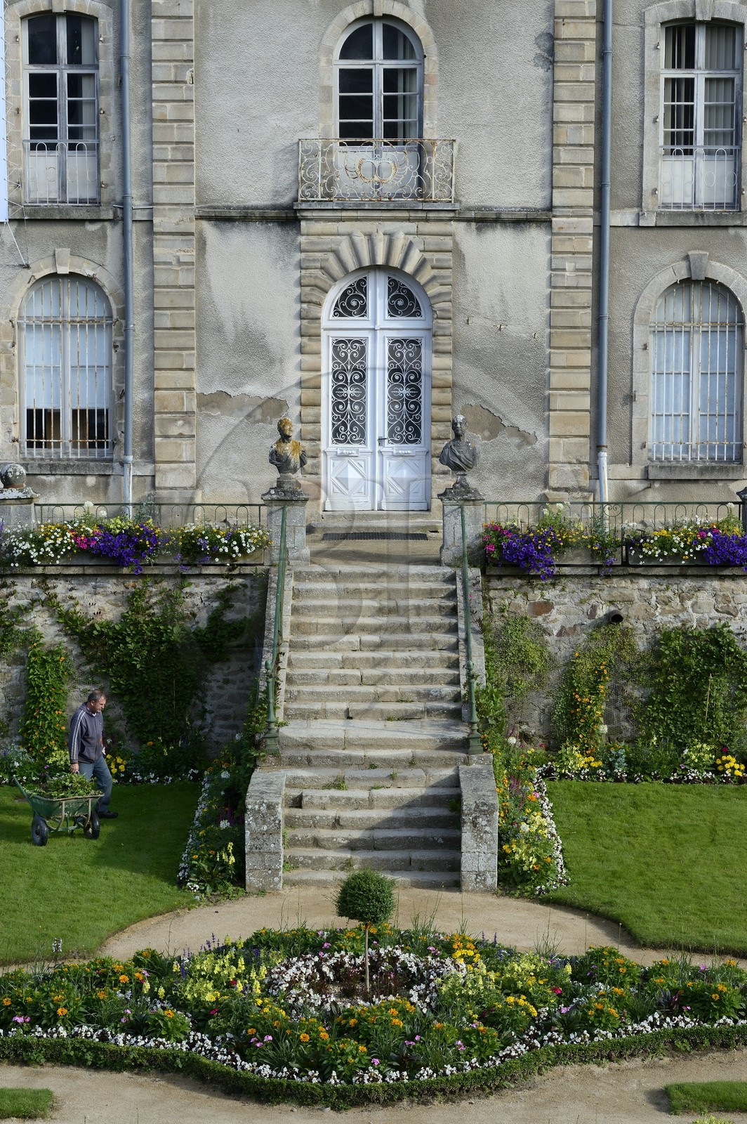France, Morbihan (56), Golfe du Morbihan, Vannes, le chateau de l'Hermine (siège de l’Institut culturel de Bretagne)