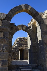 Israel, district Nord, Galilée, l'Etoile du Jourdain, la forteresse croisée de Belvoir tenue par les Hospitaliers entre 1168 et 1189