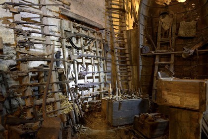 France, Meuse (55), Romagne-sous-Montfaucon, le musée informel appelé Romagne ‘14-’18 sur la vie quotidienne du soldat de la Grande Guerre créé par Jean-Paul de Vries