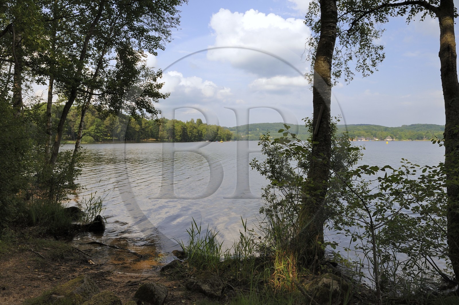 France, Nièvre (58), lac des Settons