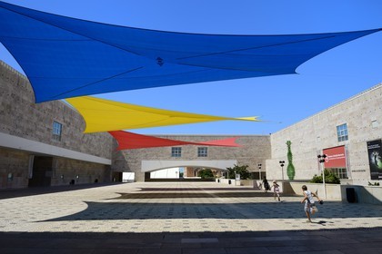 Portugal, Lisbonne, Bélem, le Centre Culturel de Belém des architectes Vittorio Gregotti et Manuel Salgado