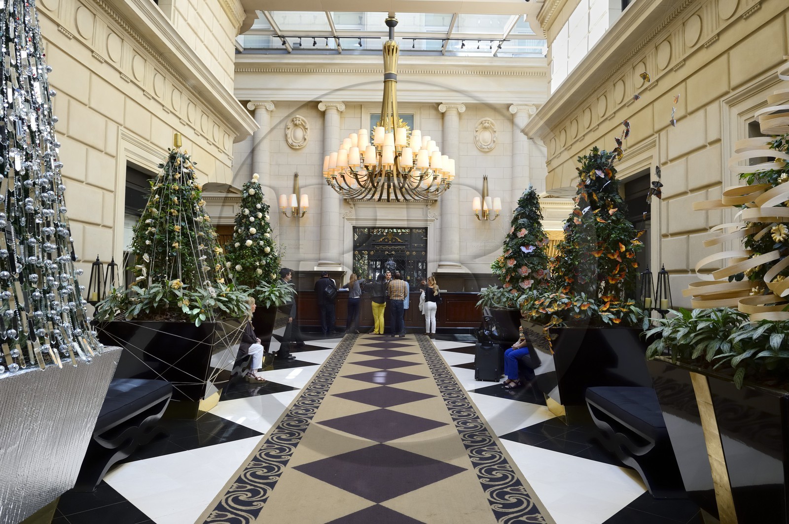Argentine, Buenos Aires, lobby de l'Hotel Sofitel