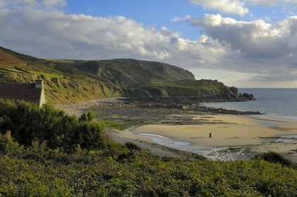 France, Manche (50), Cap de la Hague, baie d'Ecalgrain