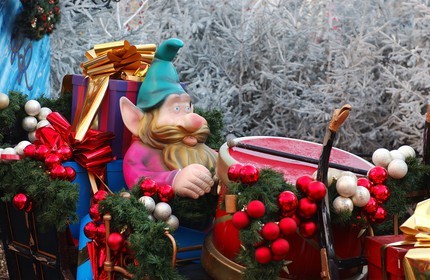 France, Nord (59), Lille, le marché de Noël sur la Grand Place
