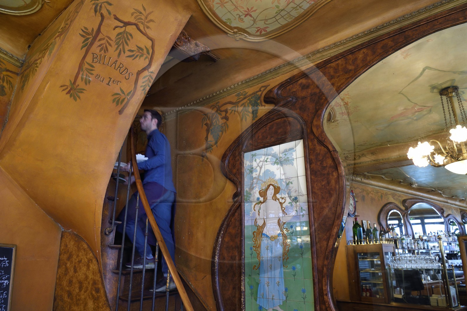 France, Paris (75), Le Bistro du Peintre avenue Ledru-Rollin