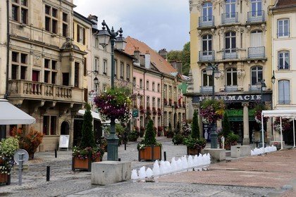France, Vosges (88), Epinal, la place des Vosges