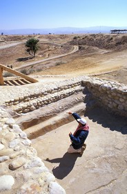 Jordanie, la Mer Morte, Béthanie au delà du Jourdain, lieu où Saint Jean Baptiste aurait baptisé le Christ