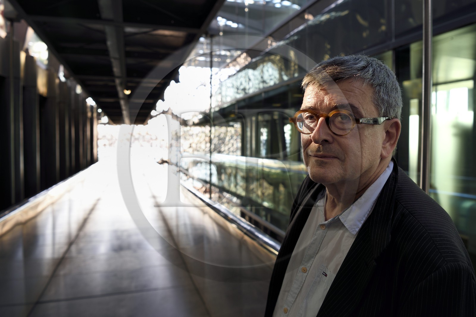 France, Bouches-du-Rhône (13), Marseille, MuCEM (Musée des civilisations de l'Europe et de la Méditerranée) par les architectes Rudy Ricciotti et R. Carta, son directeur Jean-François Chougnet
