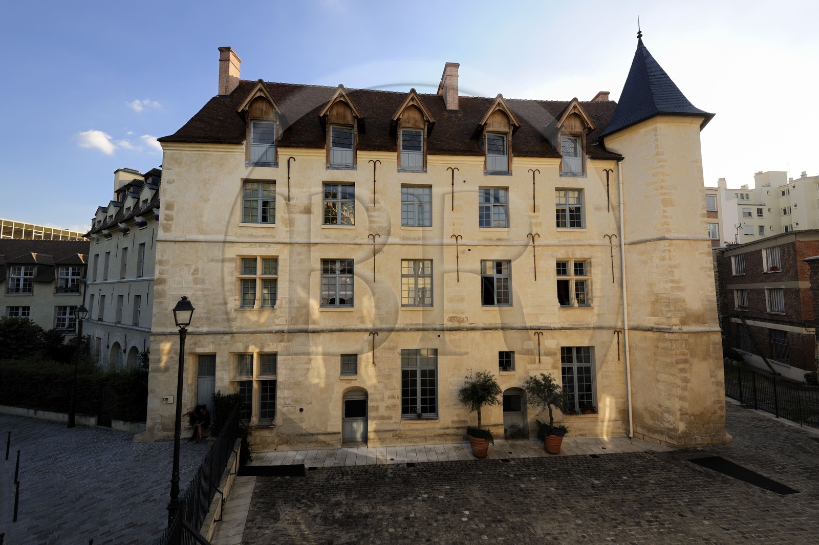 France, Paris (75), Hôtel de la Reine Blanche au 17 de la rue des Gobelins