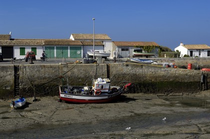 France, Charente-Maritime (17), ile de Ré, le port d' Ars-en-Ré