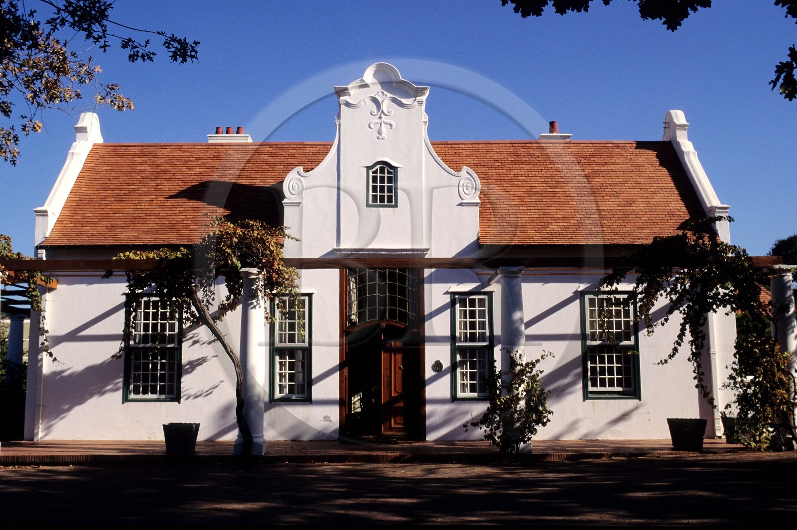 Afrique du Sud, péninsule du Cap, Le Cap, maison de style hollandais