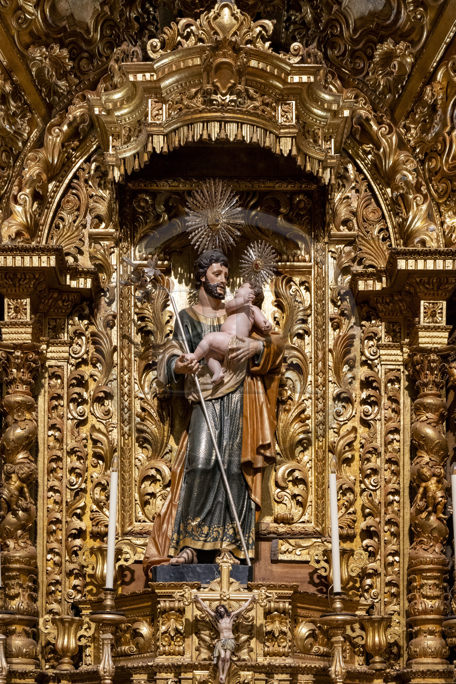 Portugal, Algarve, Faro, vieille ville, église do Carmo