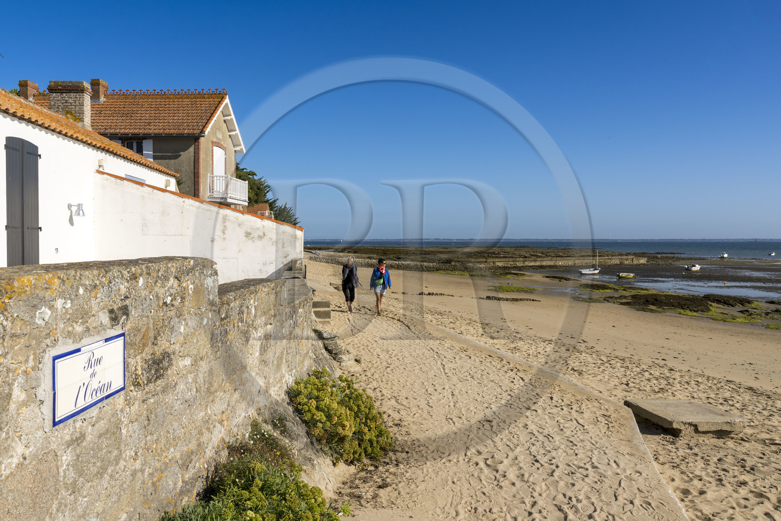 France, Vendée (85), Ile de Noirmoutier, Noirmoutier-en-l'Ile, Le Vieil, Plage du Mardi Gras