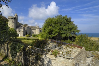 France, Manche (50), Cap de la Hague, Urville-Nacqueville, manoir de Dur-Ecu