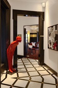 France, Marne (51), Reims, place Drouet d'Erlon, Grand Hotel Continental, restaurant Au Conti