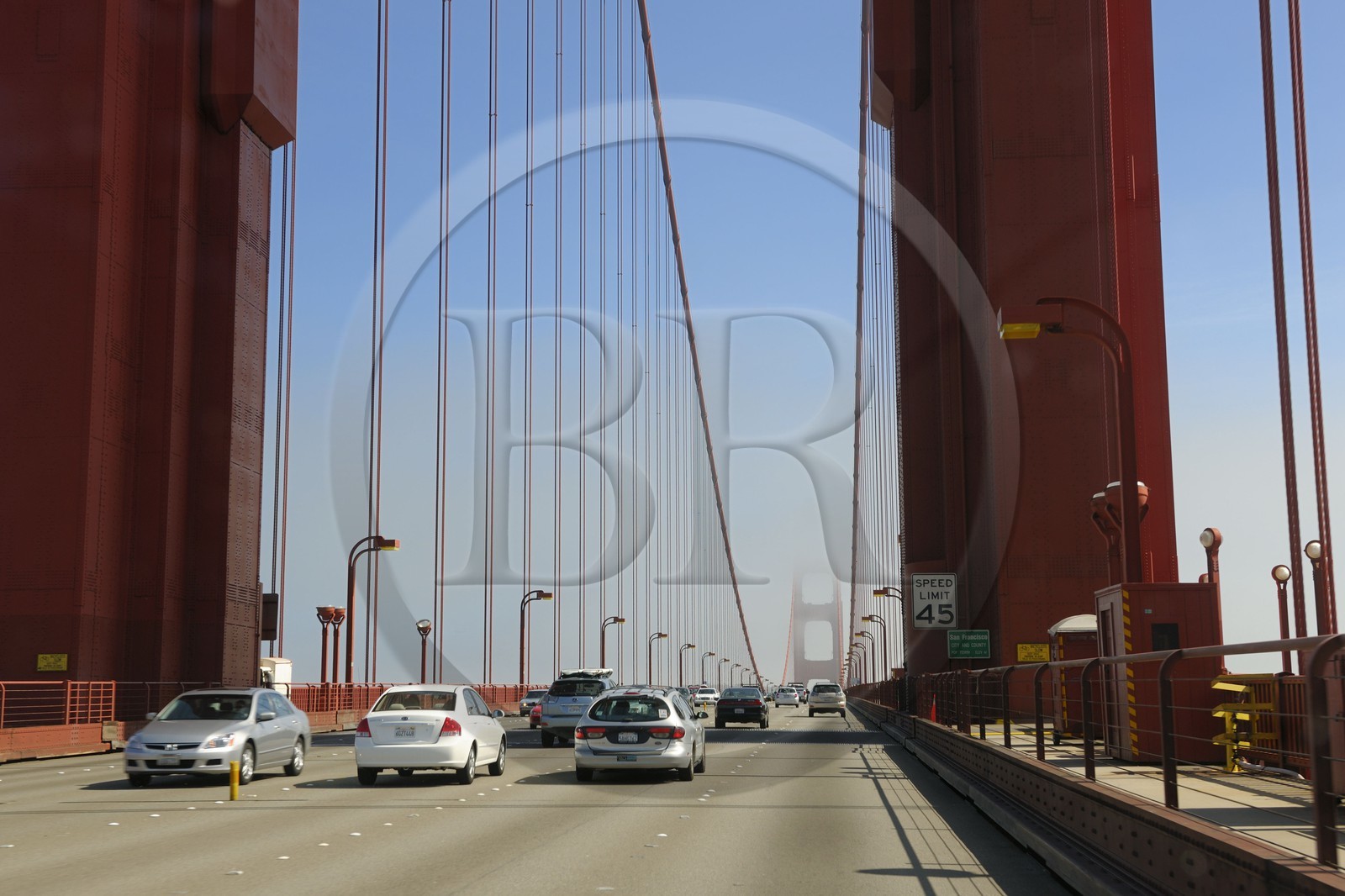 Etats-Unis, Californie, San Francisco, le pont du Golden Gate Bridge
