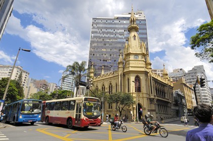 Brésil, Etat du Minas Gerais, Belo Horizonte, Centre culturel