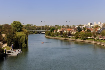 France, Val-de-Marne (94), les bords de Marne at Joinville-le-Pont