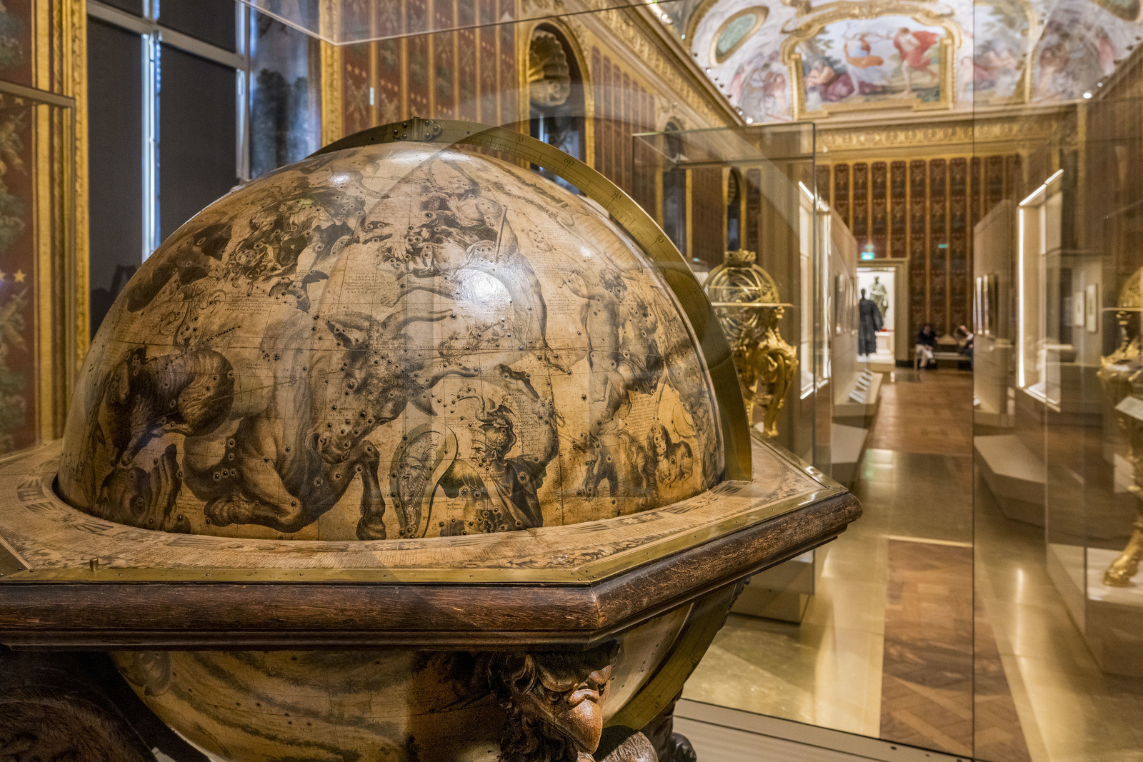 France, Paris (75), Bibliothèque Nationale de France, site Richelieu, la galerie Mazarin