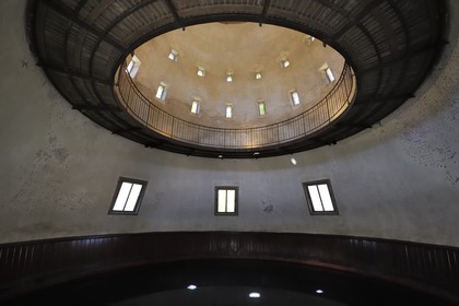 France, Loir-et-Cher (41), Vallée de la Loire classée Patrimoine Mondial de l'UNESCO, château de Chaumont-sur-Loire, les écuries, ancien four de céramiste transformé en manège