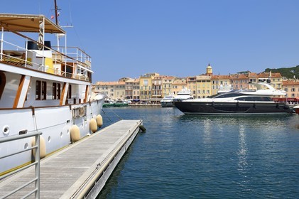 France, Var (83), Saint-Tropez, le vieux port