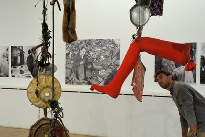 Suisse, Bâle, musée Tinguely, Vallée des Pauvres (1961)