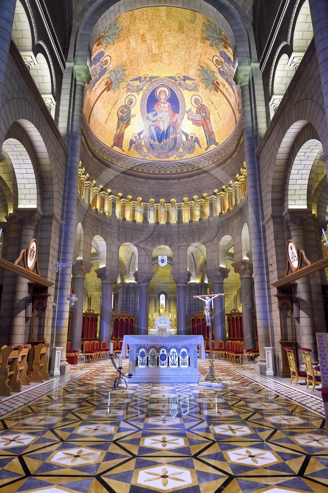 Principauté de Monaco, Monaco, la Cathédrale Notre-Dame-Immaculée sur le Rocher