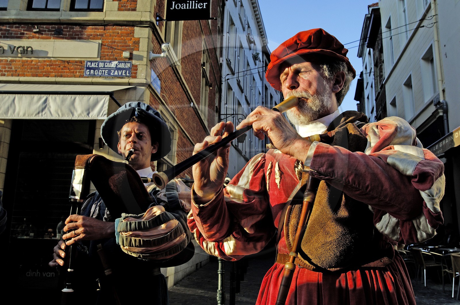 Belgique, Bruxelles, le centre historique, la Grand Place classée Patrimoine Mondial de l'UNESCO, fête de l' Ommegang