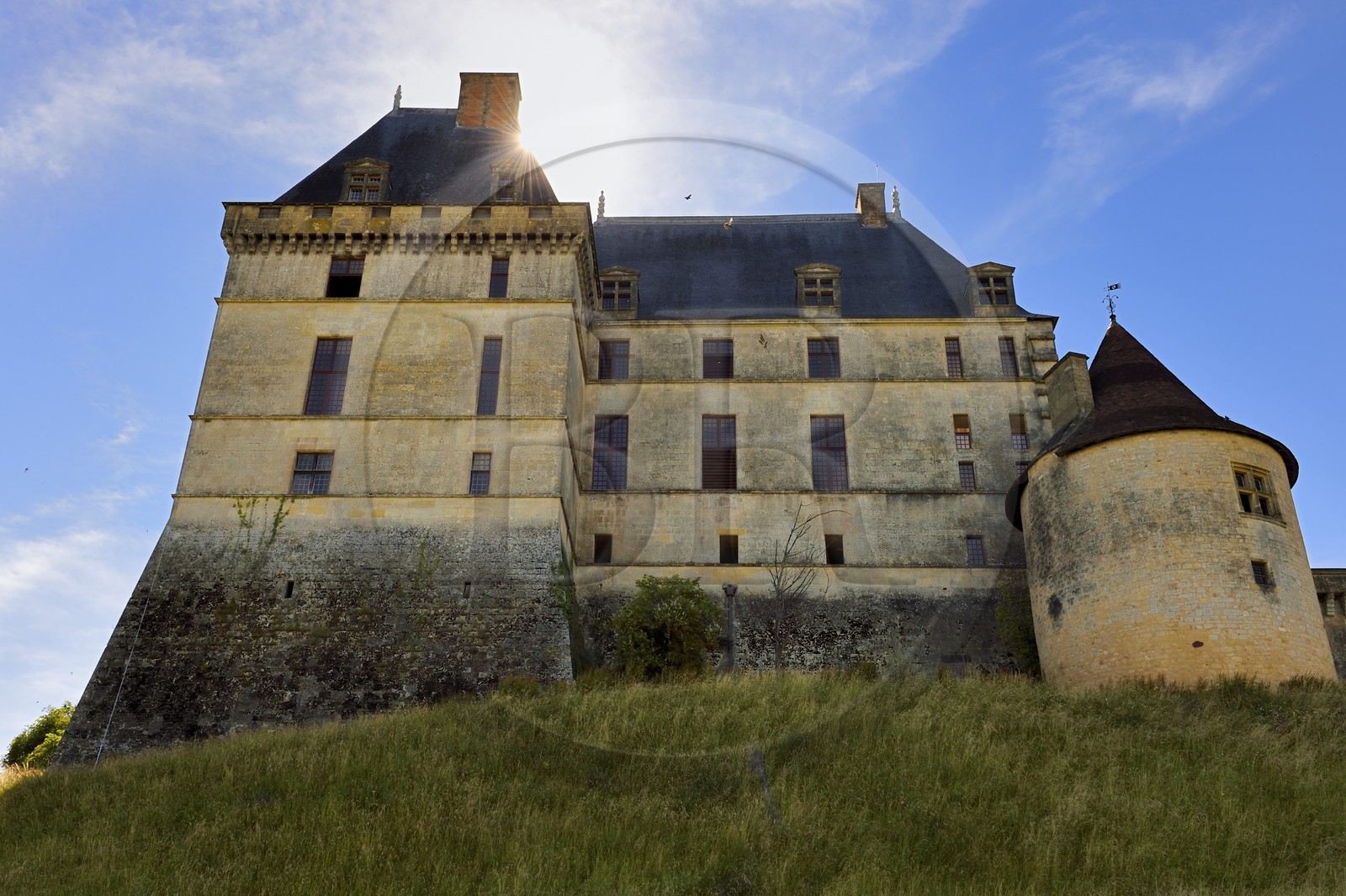 France, Dordogne (24), Perigord Pourpre, le château de Biron