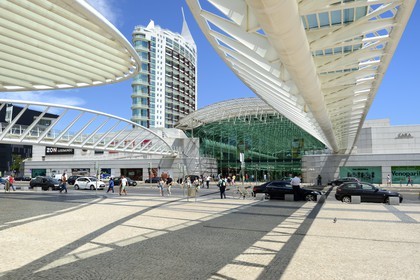 Portugal, Lisbonne, Parque das Nações (Parc des nations) construit pour l'exposition universelle de 1998, le centre commercial Vasco de Gama