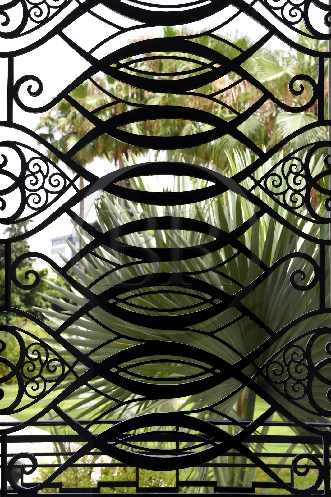 Maroc, Casablanca, Villa des Arts de style Art Déco construite en 1934 boulevard Brahim Roudani