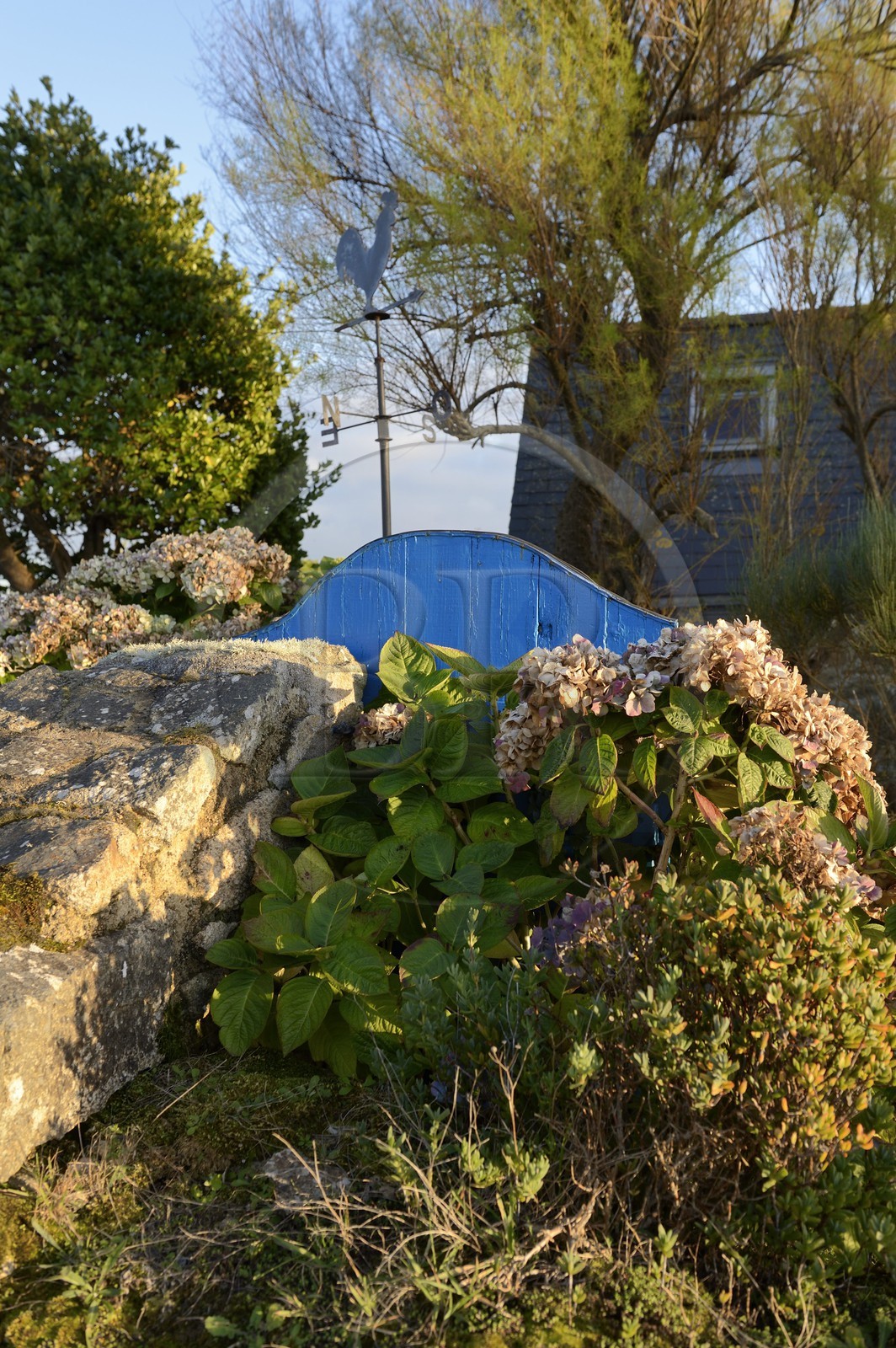 France, Finistère (29), parc naturel régional d'Armorique, mer d'Iroise, Ile d'Ouessant, réserve de Biosphère (UNESCO), girouette