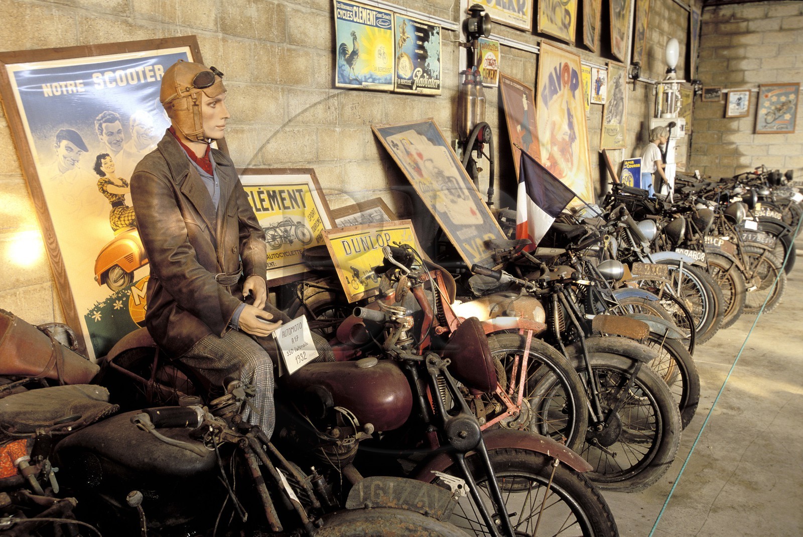 France, Ardennes (08), Sault-les-Rethel, musée de la Bécanne à grand-père