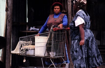 Afrique du Sud, péninsule du Cap, la pauvreté dans le township (canton) de Khayelitsha
