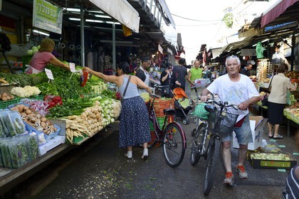 Israel, Tel Aviv, marché HaCarmel (Carmel)
