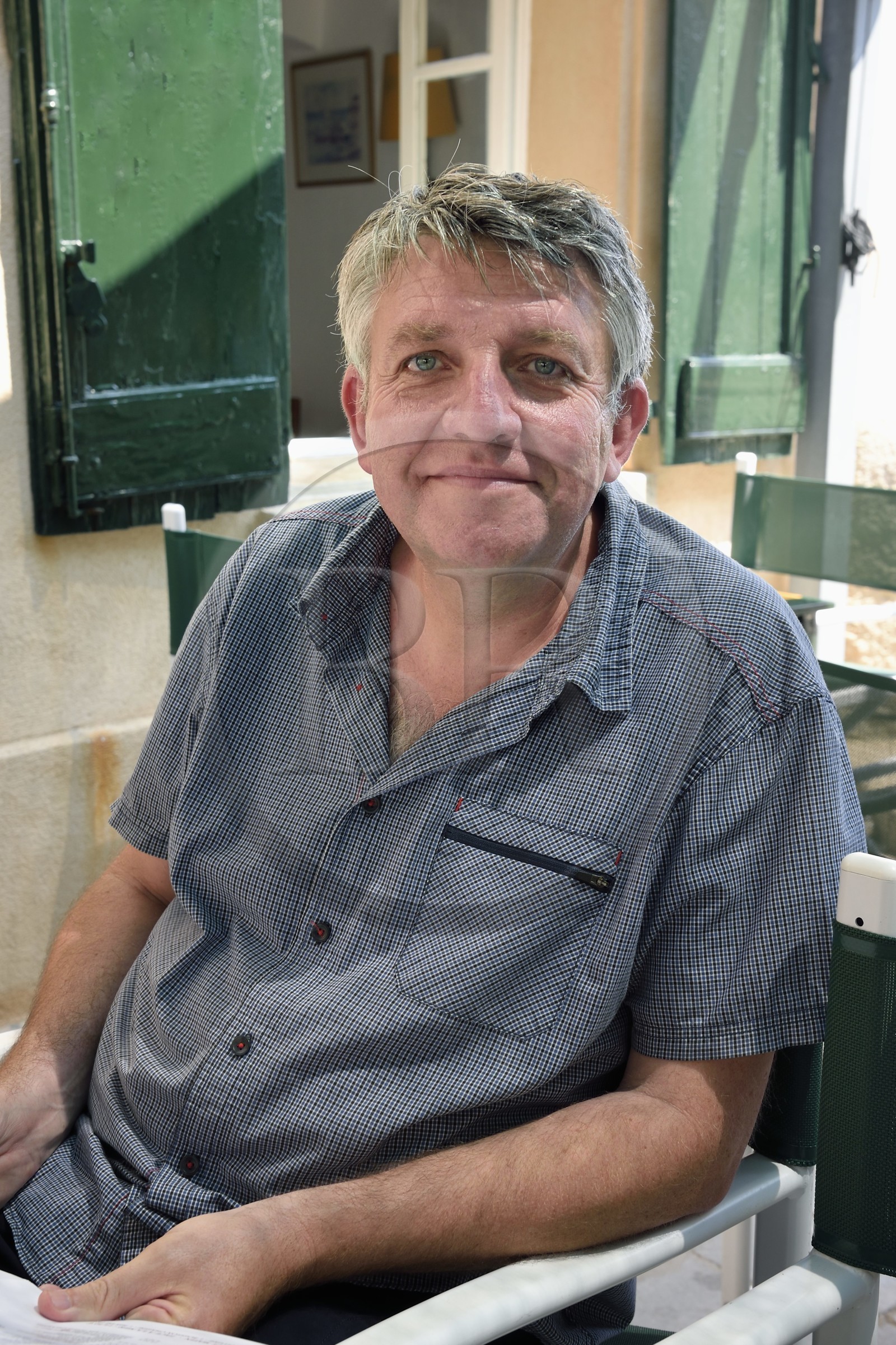 France, Var (83), Saint-Tropez, Laurent Pavlidis responsable du musée du fort maritime et de la Citadelle