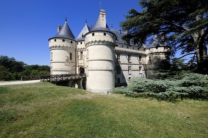 France, Loir-et-Cher (41), Vallée de la Loire classée Patrimoine Mondial de l'UNESCO, château de Chaumont-sur-Loire