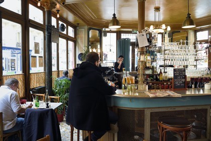 France, Paris (75), Le Pure Café rue Jean Mace